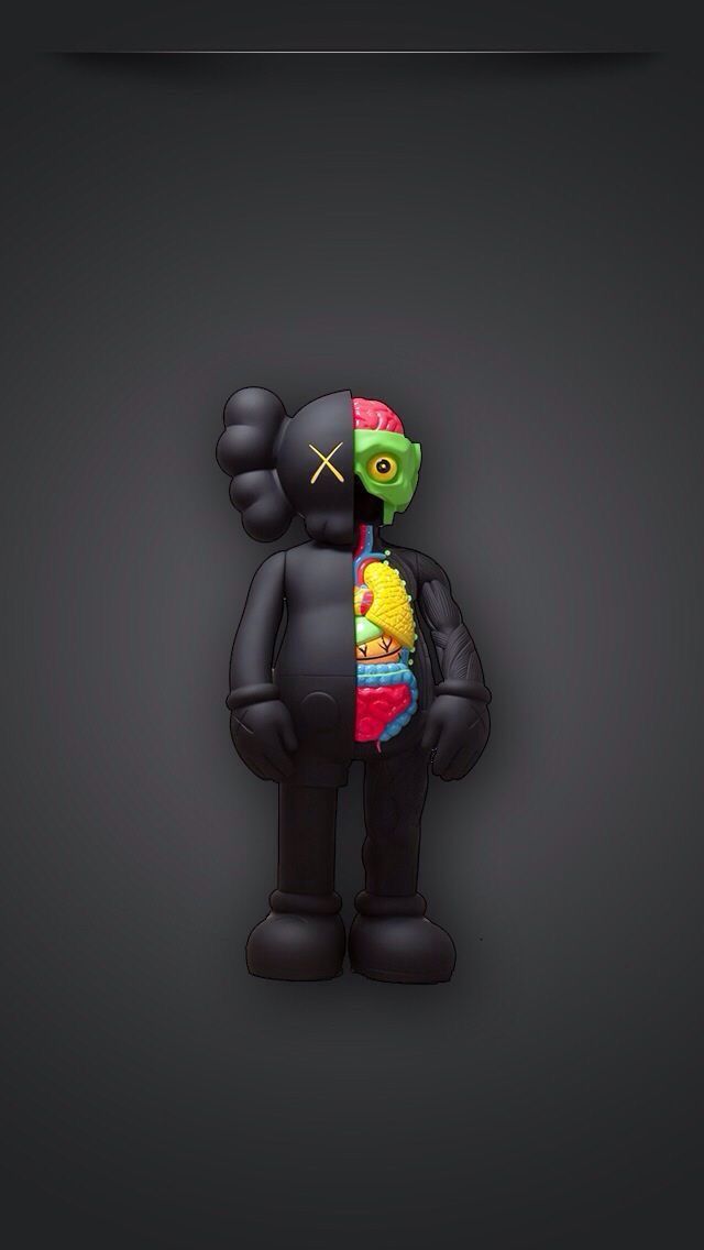 Spongebob Kaws Edition 2d Wallpaper 