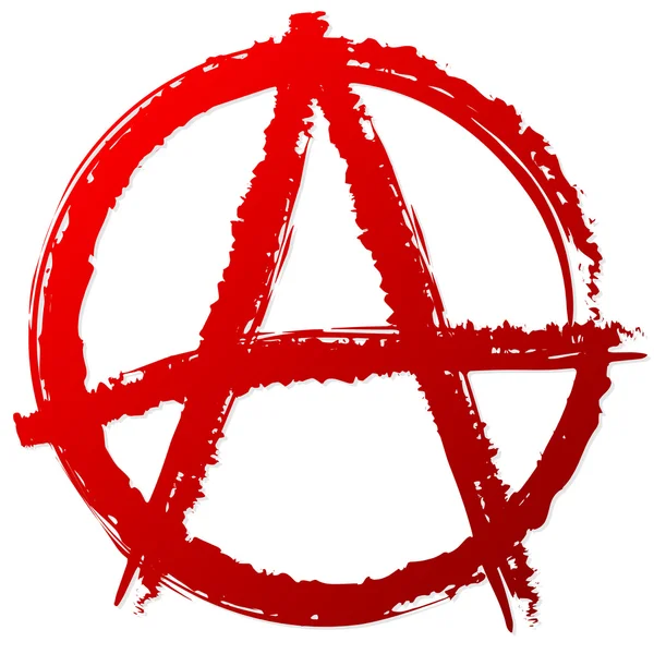 Anarchy symbol, capital letter 