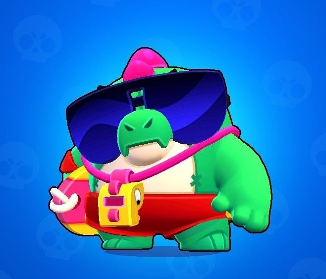 Раскраска Brawl Stars от генератора развивающих заданий 