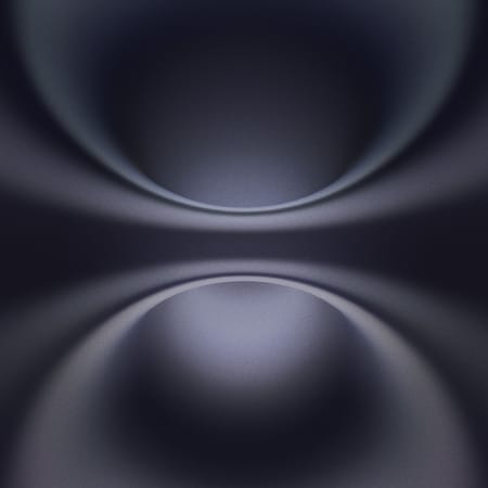 Iphone 13 Blue Abstract Circles Wallpaper 