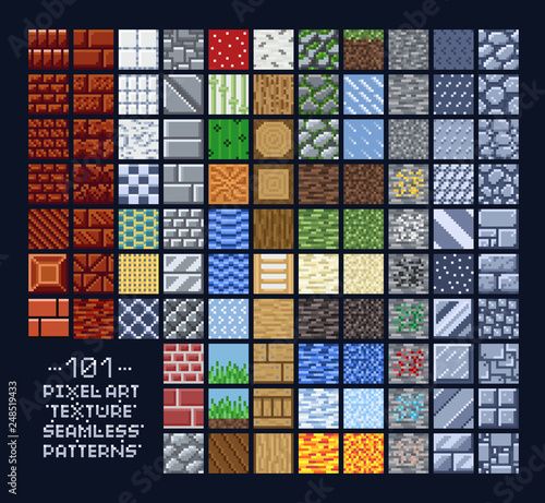 Texture for platformers pixel art