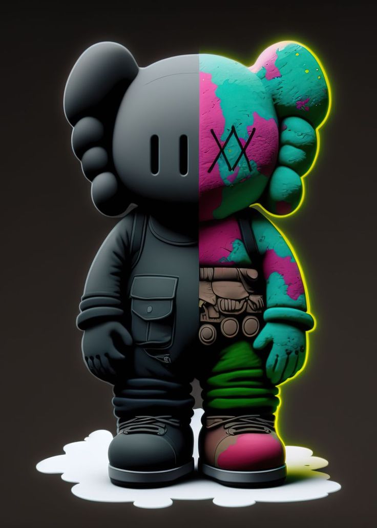 🔥 [40+] Kaws Teddy Bear Wallpapers 