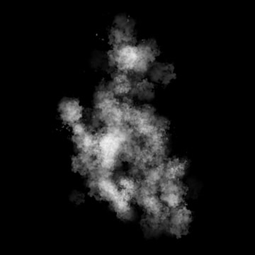 Transparent Smoke PNG Picture, White 