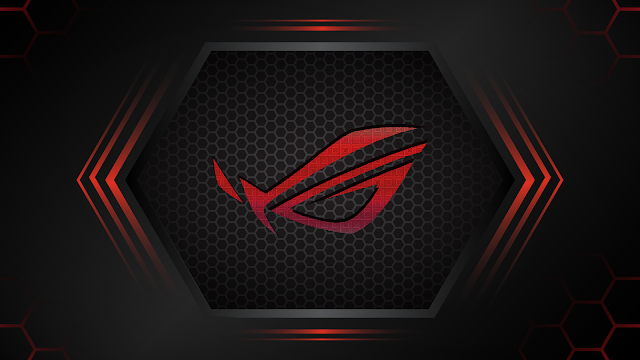 Wallpaper blue, asus, rog, republic, gamers for mobile and 