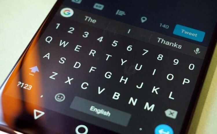 Клавиатура Gboard научилась 