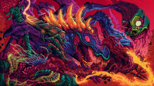 3D модель Коллекция Hyper Beast CS2