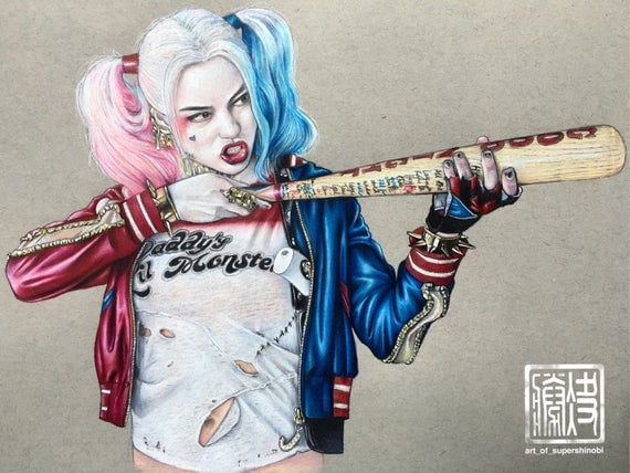 Art@dr_harleen_quinzel #HarleyQuinn 