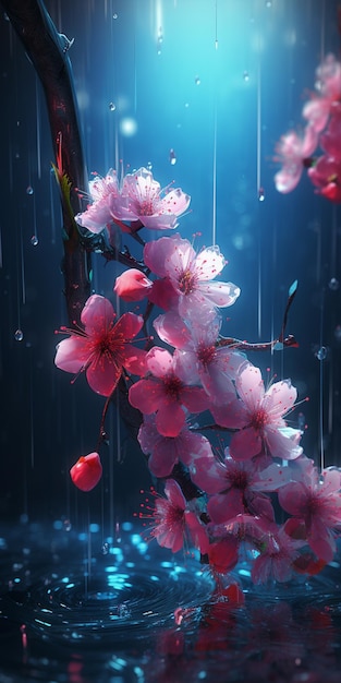 Sakura Flowers Cherry Blossom Wallpaper 