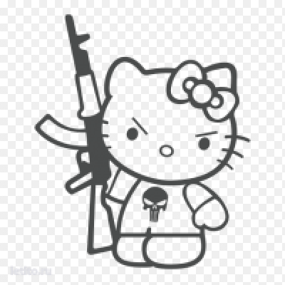 Торт «Белая сумочка Hello Kitty» категории торты с косметикой