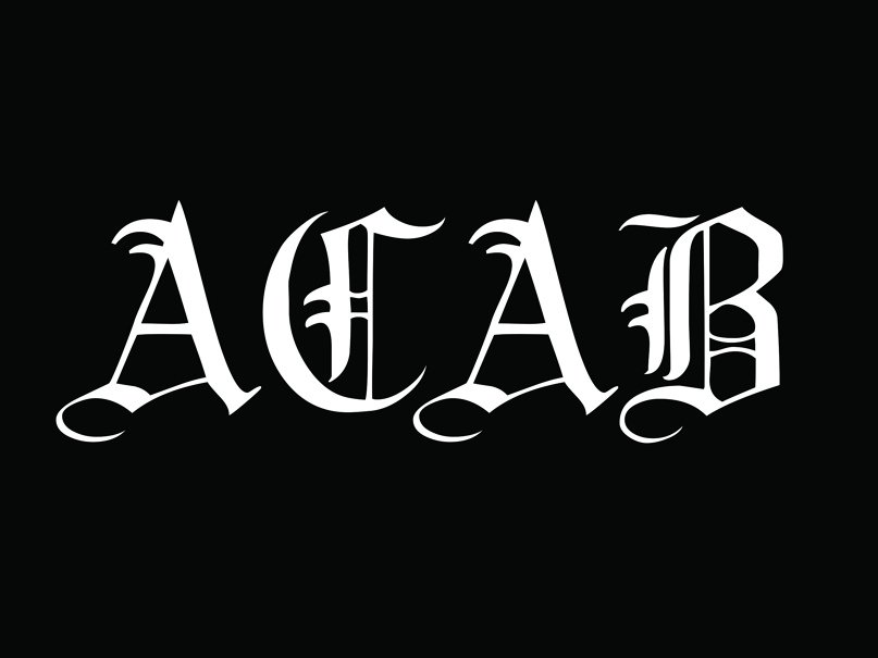 Acab' Sticker 