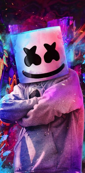 Marshmello Iphone Green Wallpaper 