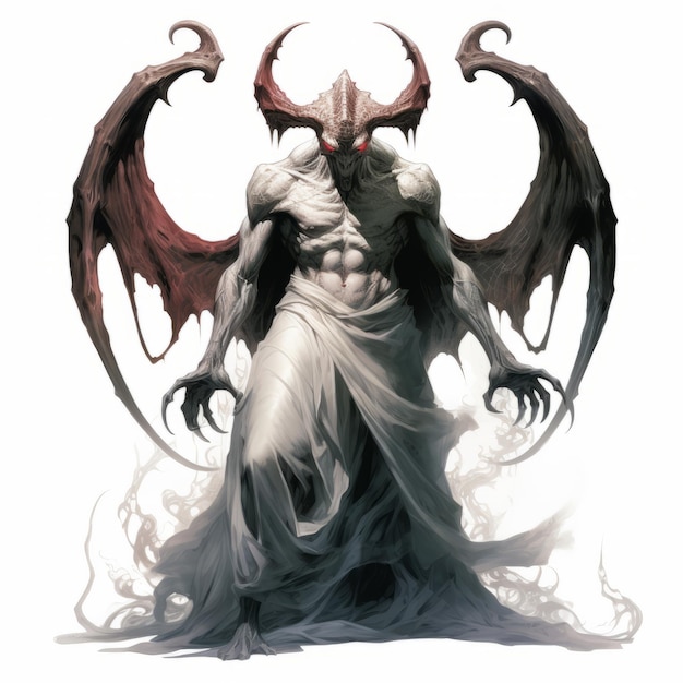 Dark Demon 3d Animated Hyperdetailed Asmodeus Concept Art 