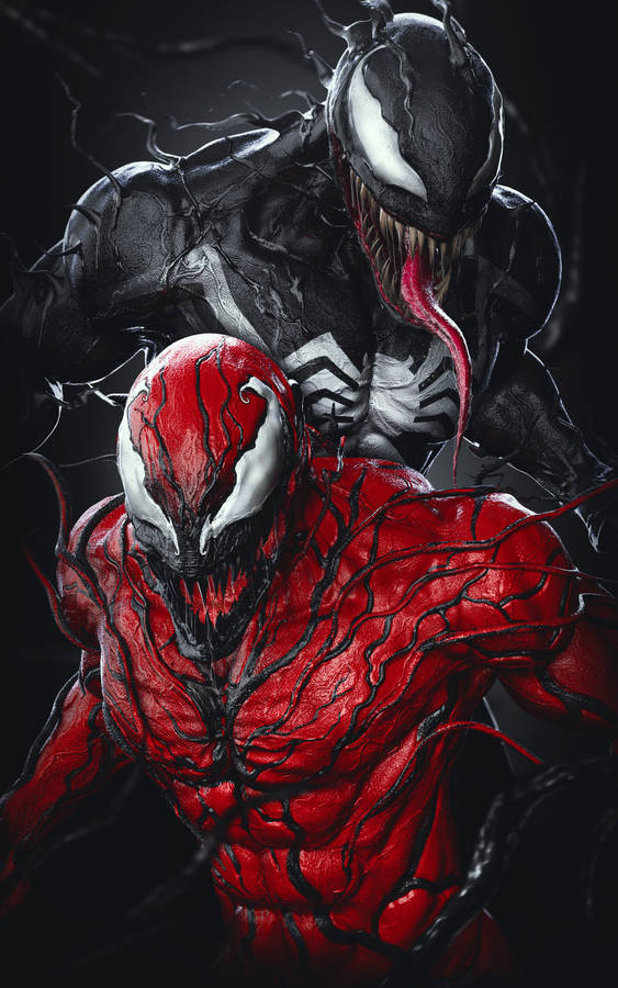 Spider-Man Venom Fusion Wallpaper 