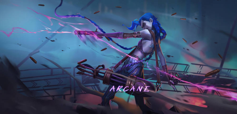 ARCANE Jinx 4K HD Wallpaper Android Wallpaper iPhone 