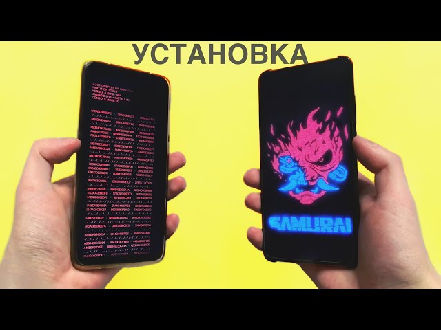 Живые Обои Киберпанк 2077 Самурай 