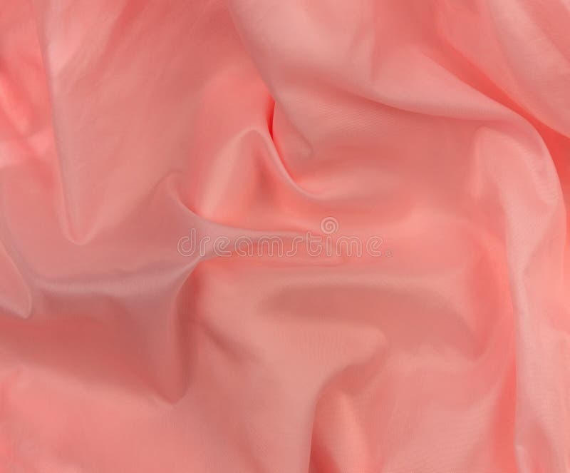 Smooth elegant pink silk or satin 