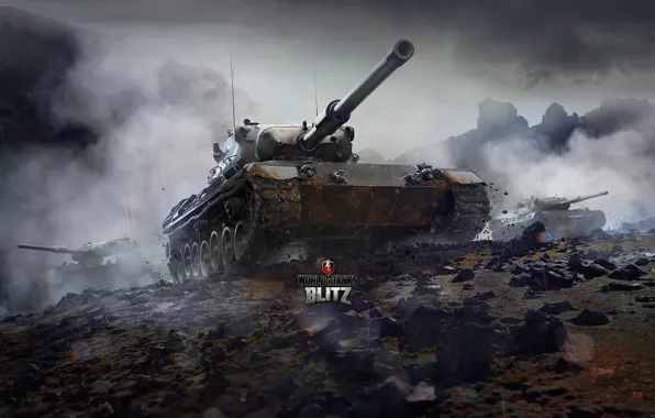 Wallpaper KV-2, World of Tanks, World 