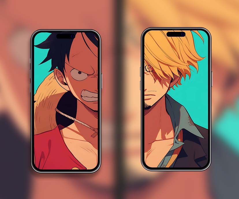 ANIME LUFFY WALLPAPER IPHONE