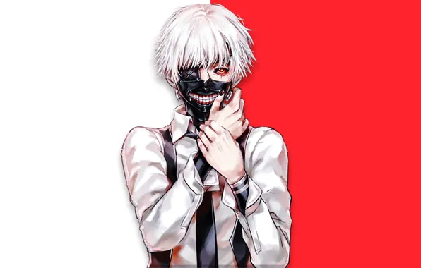 Tokyo ghoul wallpaper black and white Токийский гуль обои на 