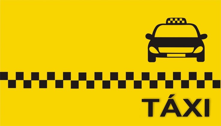 Такси, PSD шаблон TAXI визитной карточки