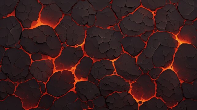 20 Magma Texture PS Brushes