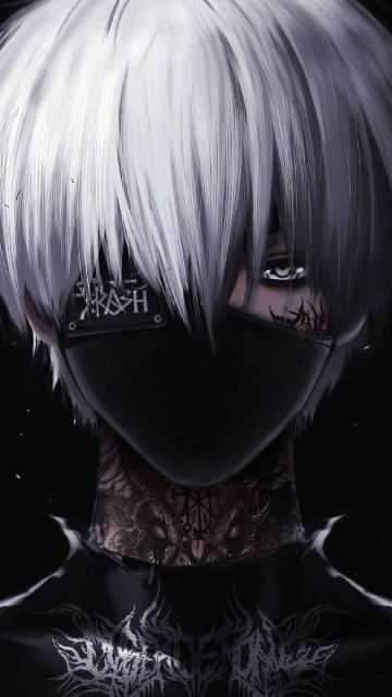 wallpaper 480x800 tokyo ghoul, artwork 