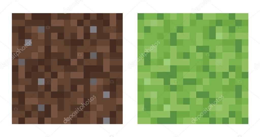 Texture for platformers pixel art