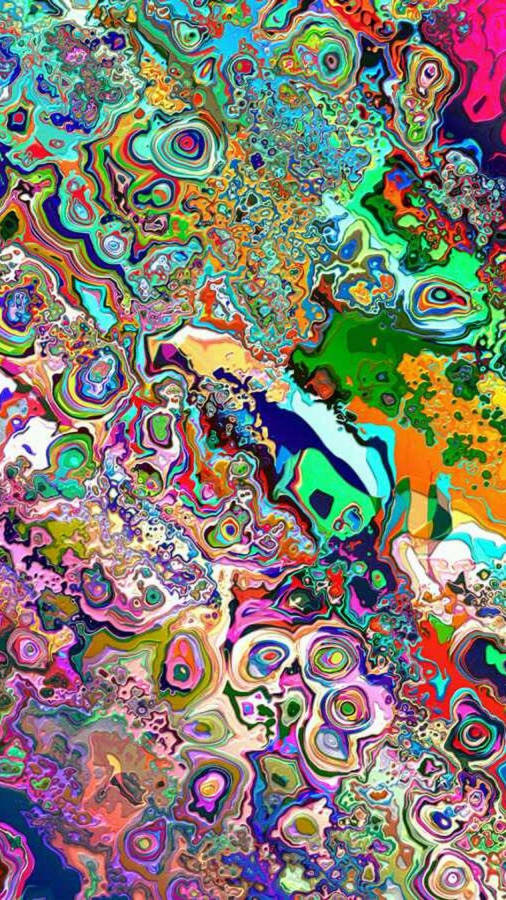 Wallpaper psychedelic art, abstract 