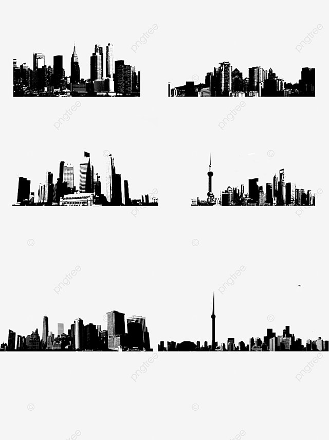 Города в векторе / City vector Collection