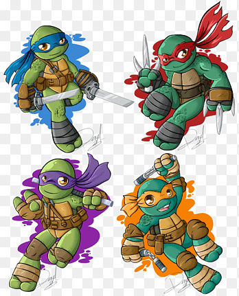 Плакат, постер на бумаге Teenage Mutant Ninja Turtles 