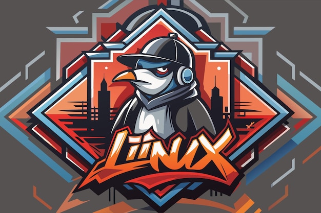 Linux Tux Wallpaper by RafaelDoesDesign 