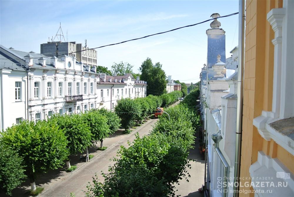 Центр Смоленска погрузился во тьму