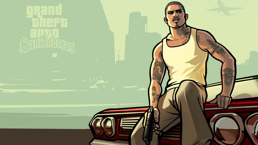 Grand Theft Auto San Andreas Fanart, gta, games, artist 