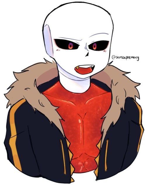 Underfell designs for Napstablook and 