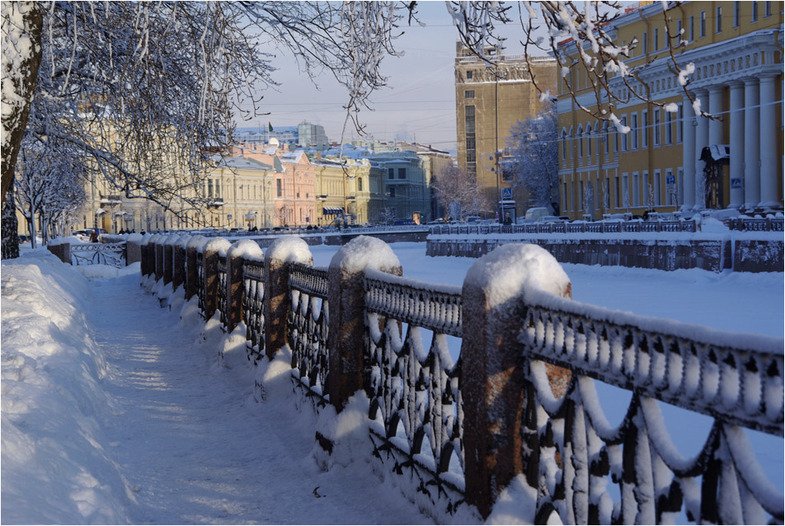 Скачать картинки Петербург зимой 