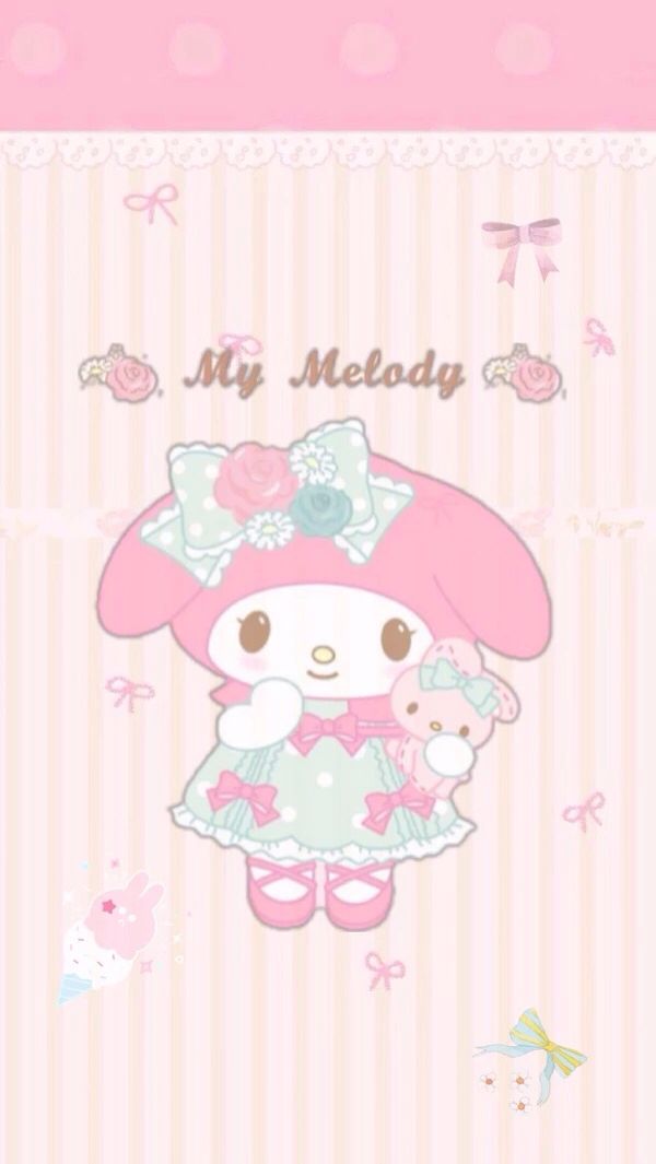 Melody and Hello Kitty Wallpapers 