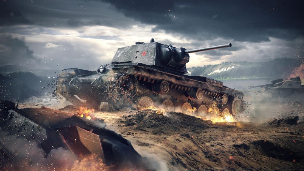 Обои World of tanks, WoT, ИС-7, Мир танков на телефон и 