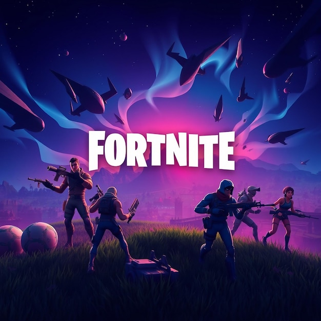 Cool Fortnite Archetype Background 