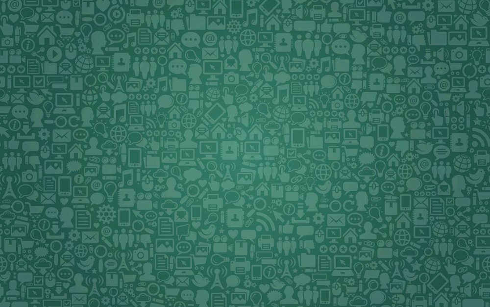 Scattered whatsapp logos 3d background 