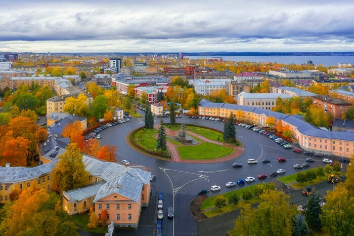 Набережная города Петрозаводск