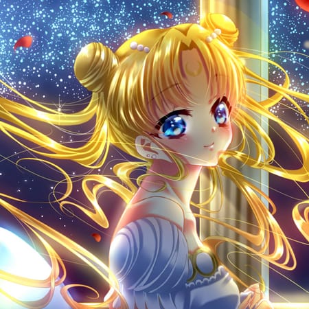 Обои аниме, sailor, moon, единорог, девочка картинки на 