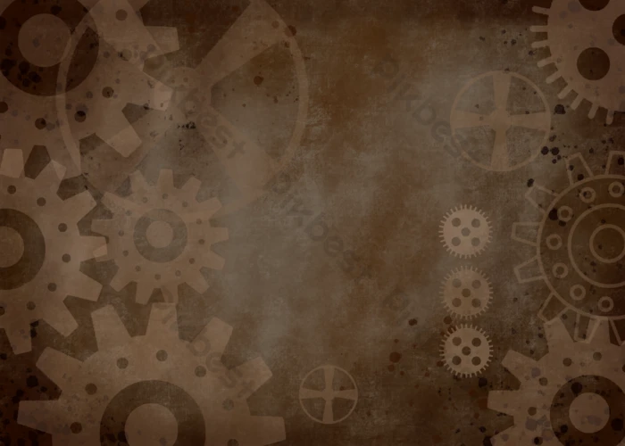 Dark scifi steampunk texture background 