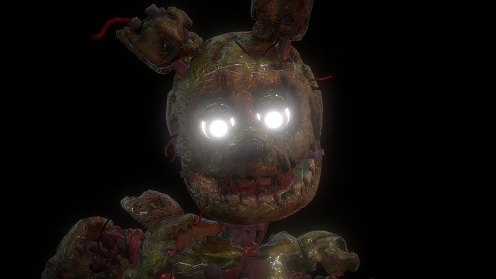 FNAF Springtrap – lore, personality, and appearances