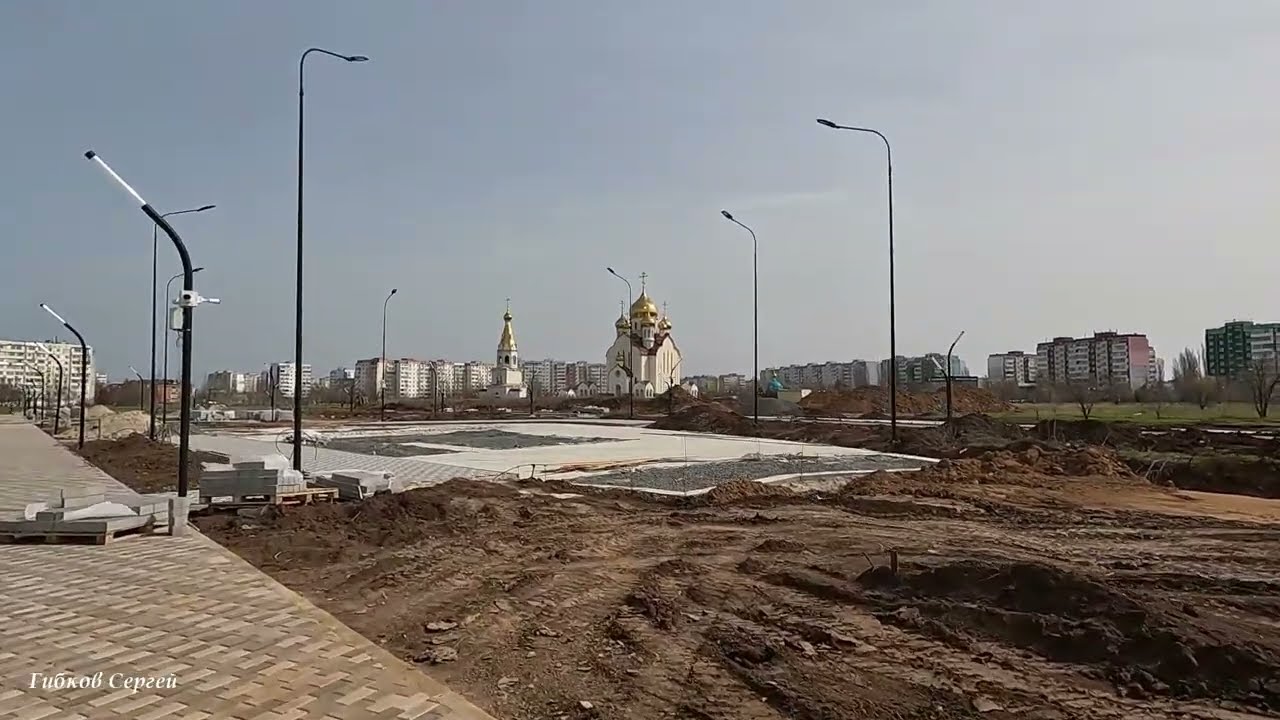 Ансамбль центра Волгодонска, достопримечательность 