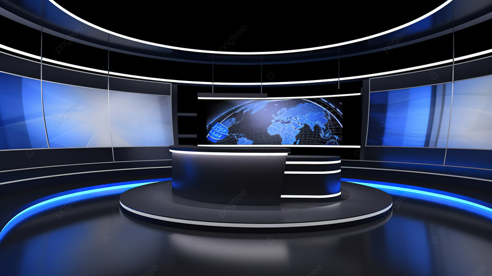 Стоковые видео Newscast background