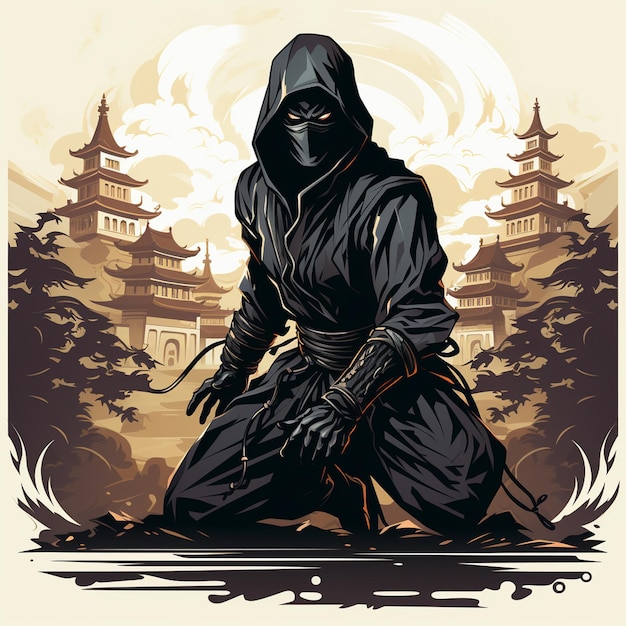 Концепт-арт Ninja Slayer Character Fan art, Аниме, фиолетовый 