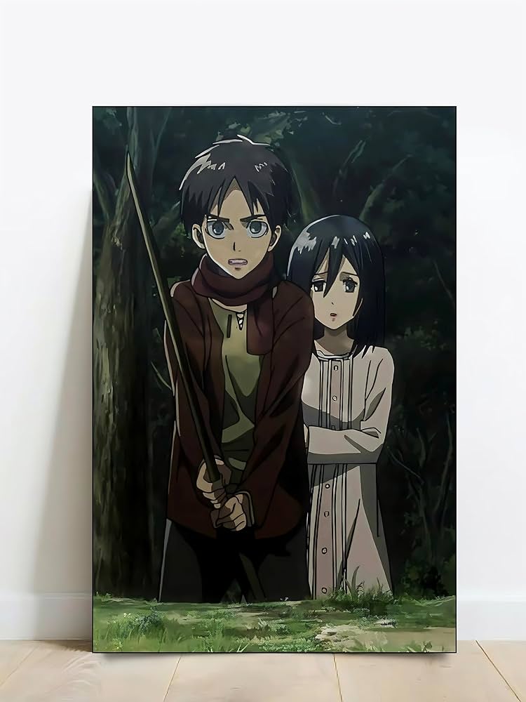 Eren & Mikasa in the afterlife🧣🕊️🌳🌹 art by @Lustuck_ 