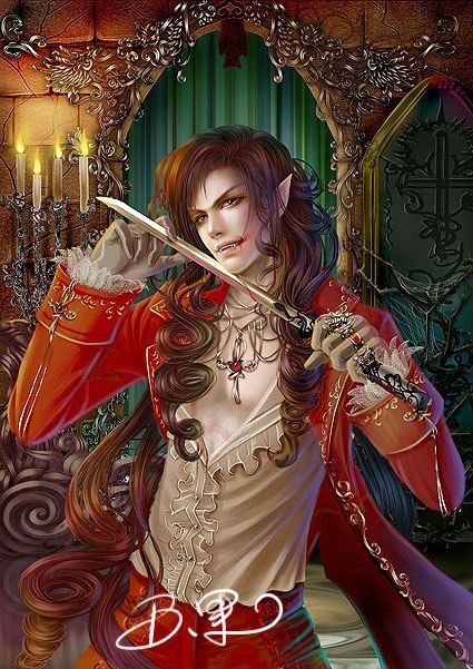 Wallpaper Fantasy Cursed Soul, Dark Fantasy, Fantasy, Vampire 