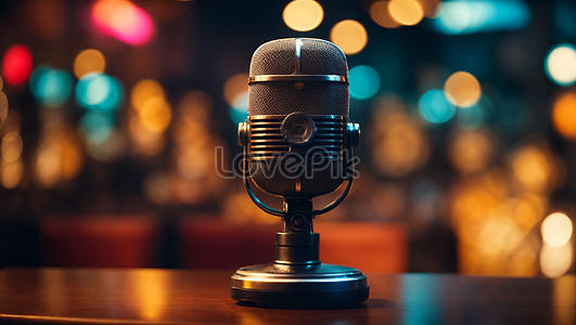 HD studio microphone wallpapers 