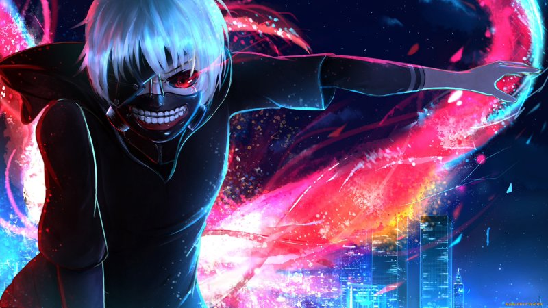 Обои аниме, tokyo, ghoul, коллаж, арт 